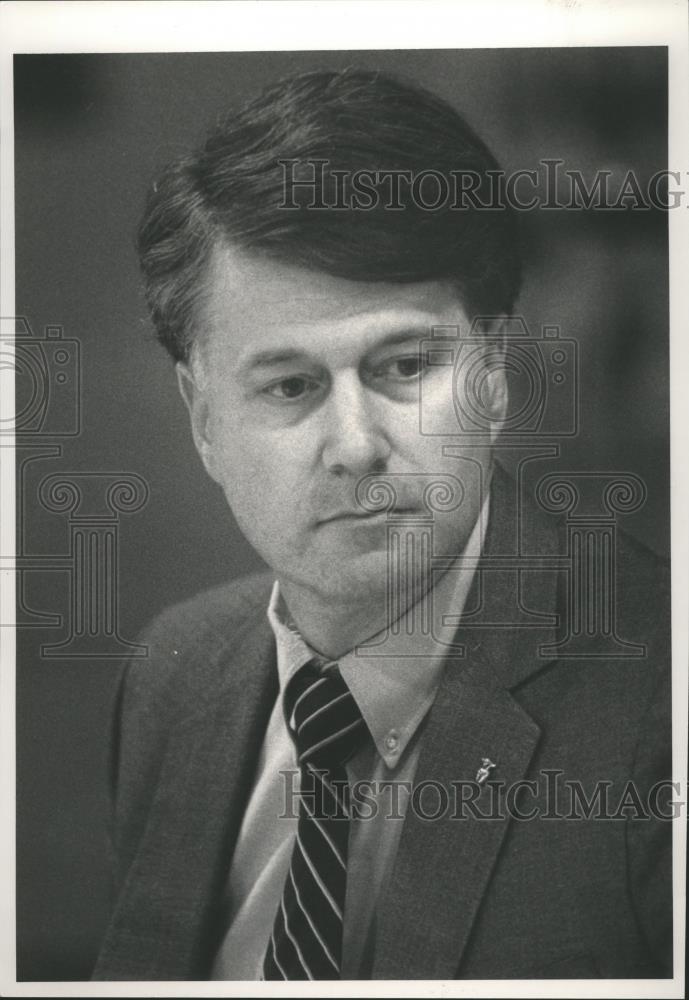 1991 Press Photo Paul N. Doran of Hoover Board of Education - abna28045 - Historic Images