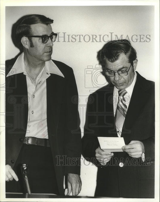 1979 Press Photo Fairfield City Council Neil Ellis and Other - abna28072 - Historic Images
