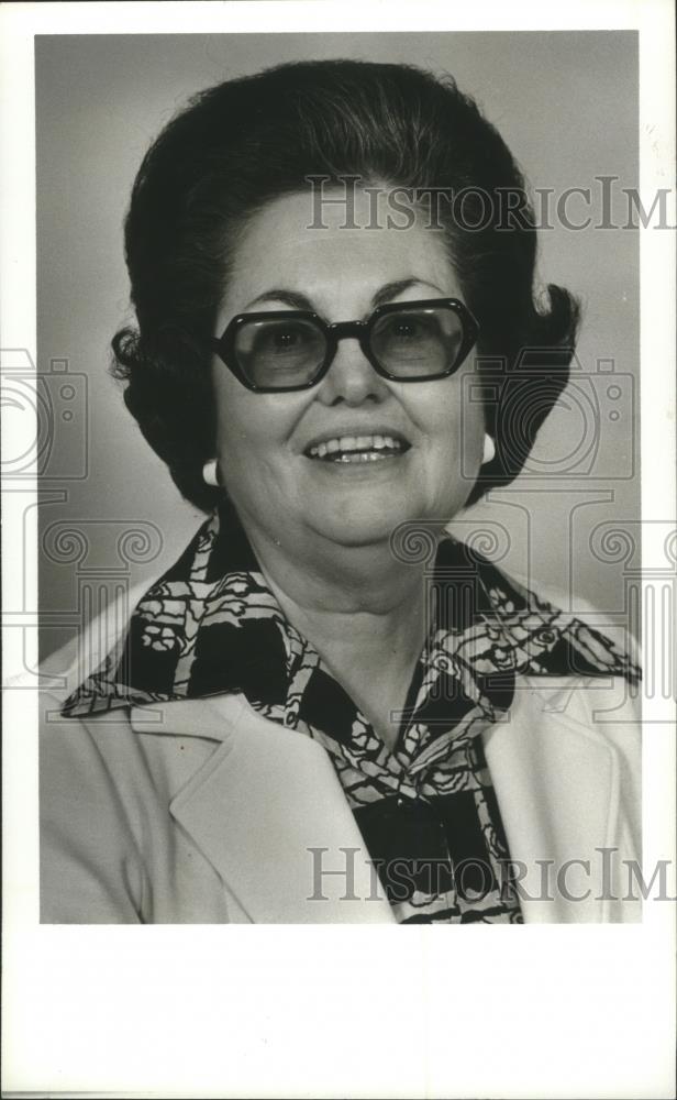 1979 Press Photo Mrs. D. D. Dill of Fairhaven Methodist Retirement, Health Care - Historic Images