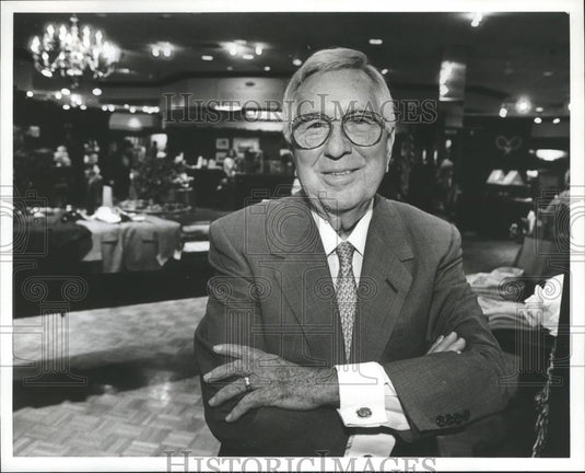 1991 Press Photo Bill Edmondson at Harwell's - abna28437 - Historic Images