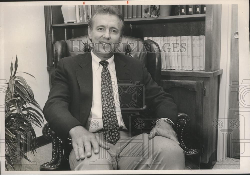 1990 Press Photo Dr. David Orlo Dykes, Gardendale First Baptist Church, Alabama - Historic Images