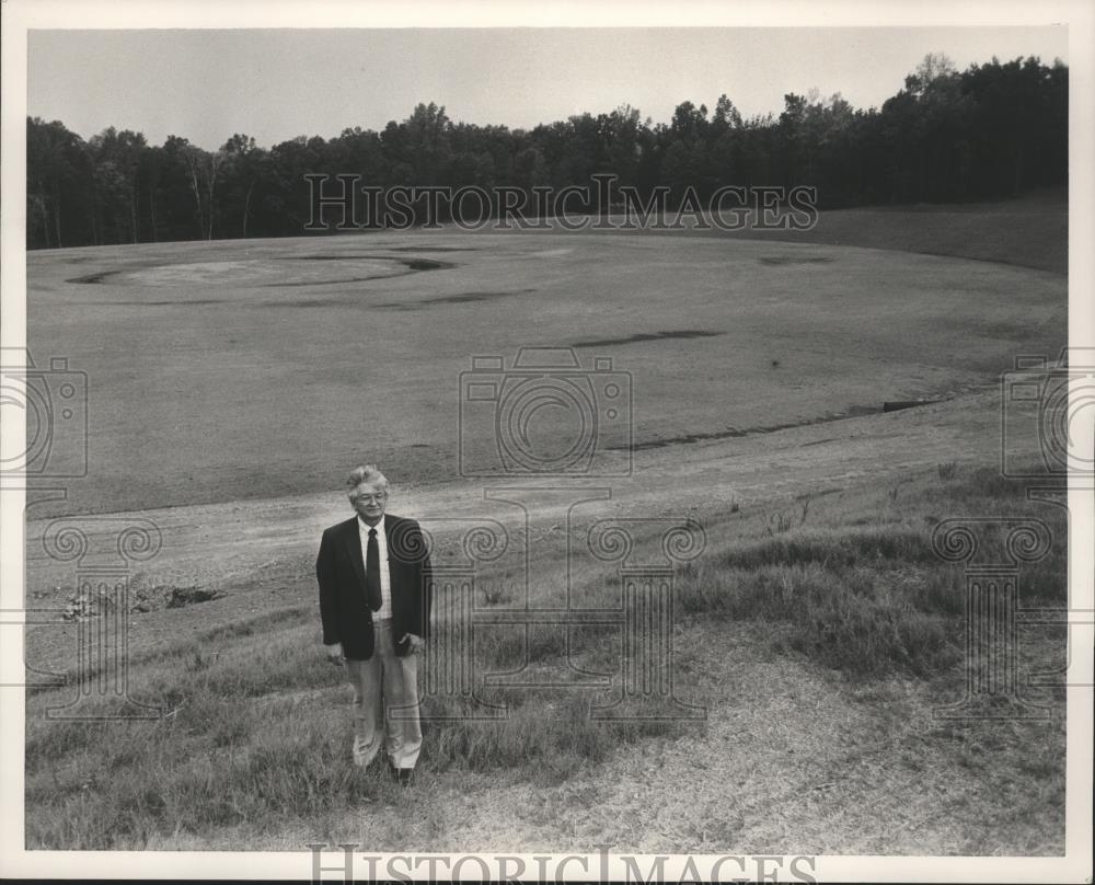 1990 Press Photo Joe Duncan, Trussville, Alabama City Engineer - abna28733 - Historic Images