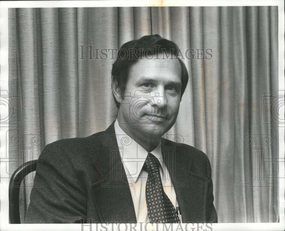 1977 Press Photo Robert E. Dod, Birmingham Inaugural Friendship Force, Alabama - Historic Images