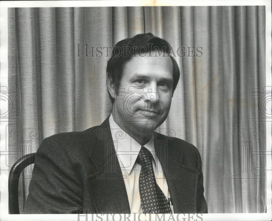 1977 Press Photo Robert E. Dod, Birmingham Inaugural Friendship Force, Alabama - Historic Images