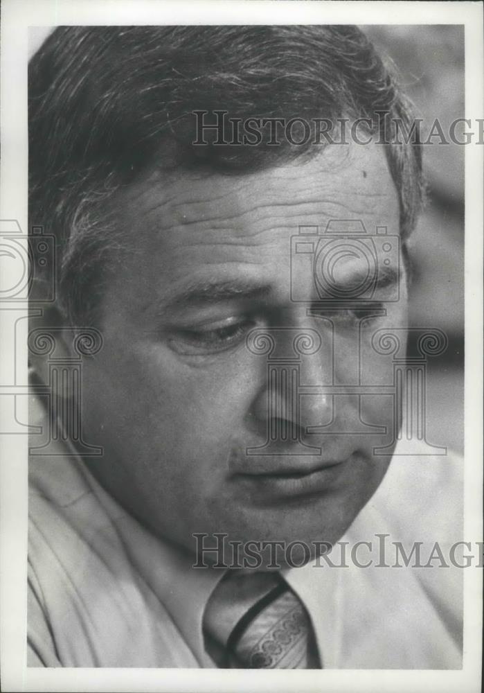 1978 Press Photo Clemson University Football Coach Charley Pell From Gadsden - Historic Images