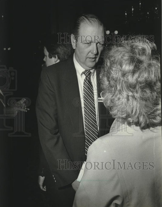 1982 Press Photo William F. Smith Jr., President, Pabst Brewing Company - Historic Images