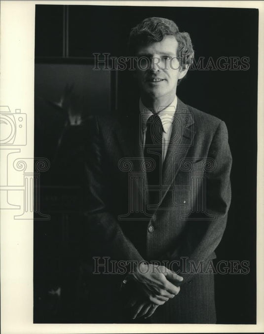 1986 Press Photo Richard Smith Wisconsin Department of Development - mjc00606 - Historic Images