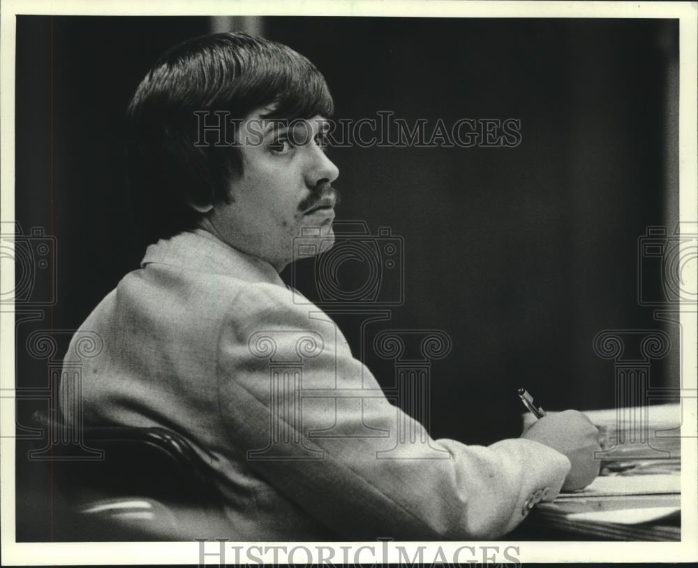 1982 Press PhotoDomonic D&#39;Acquisto. Wisconsin - mjc01175 - Historic Images