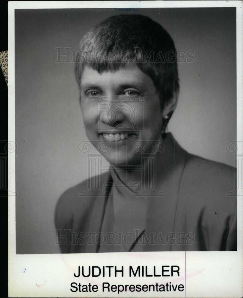 1990 Press Photo Judith Miller State Representative - dfpd42495 - Historic Images