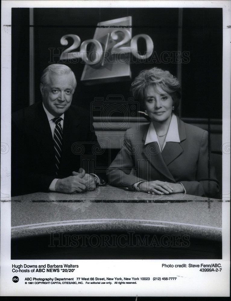 1993 Press Photo Barbara Walters ABC News 2020 tv show - DFPD21983 - Historic Images