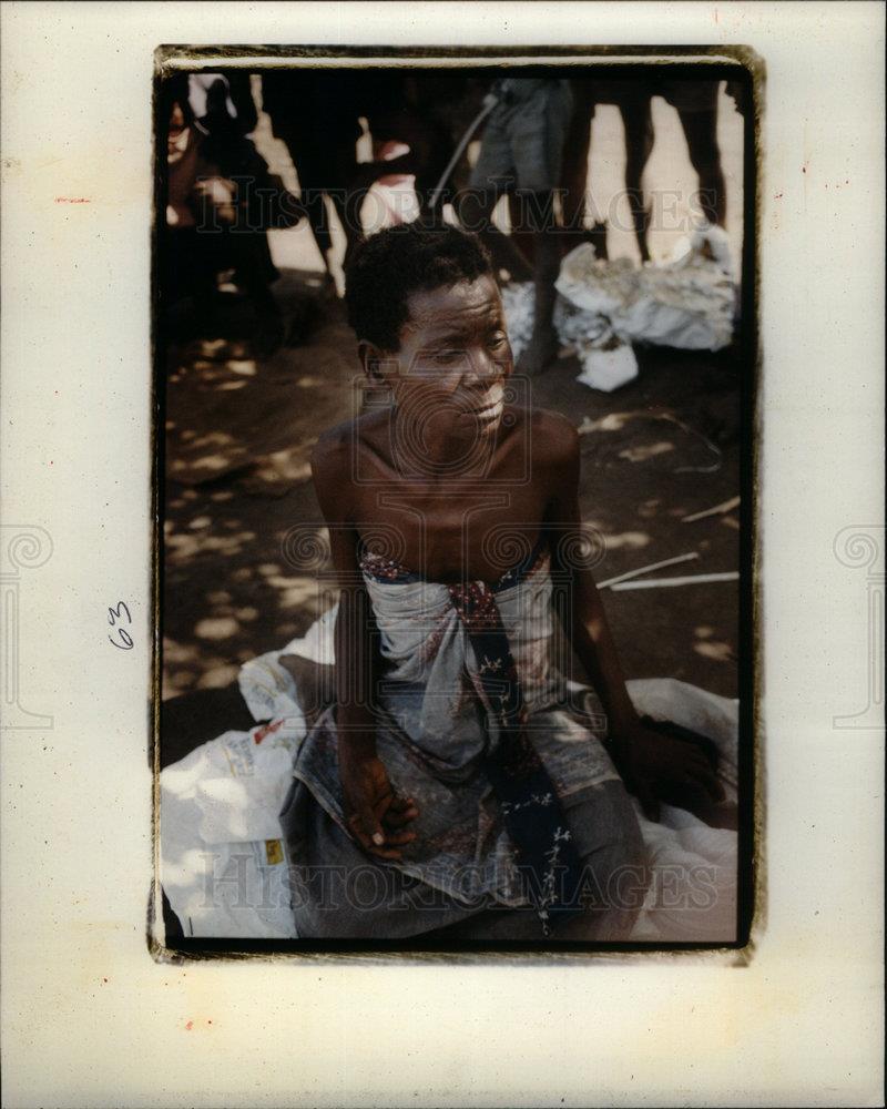 1992 Press Photo Mozambique Drought - DFPD61309 - Historic Images