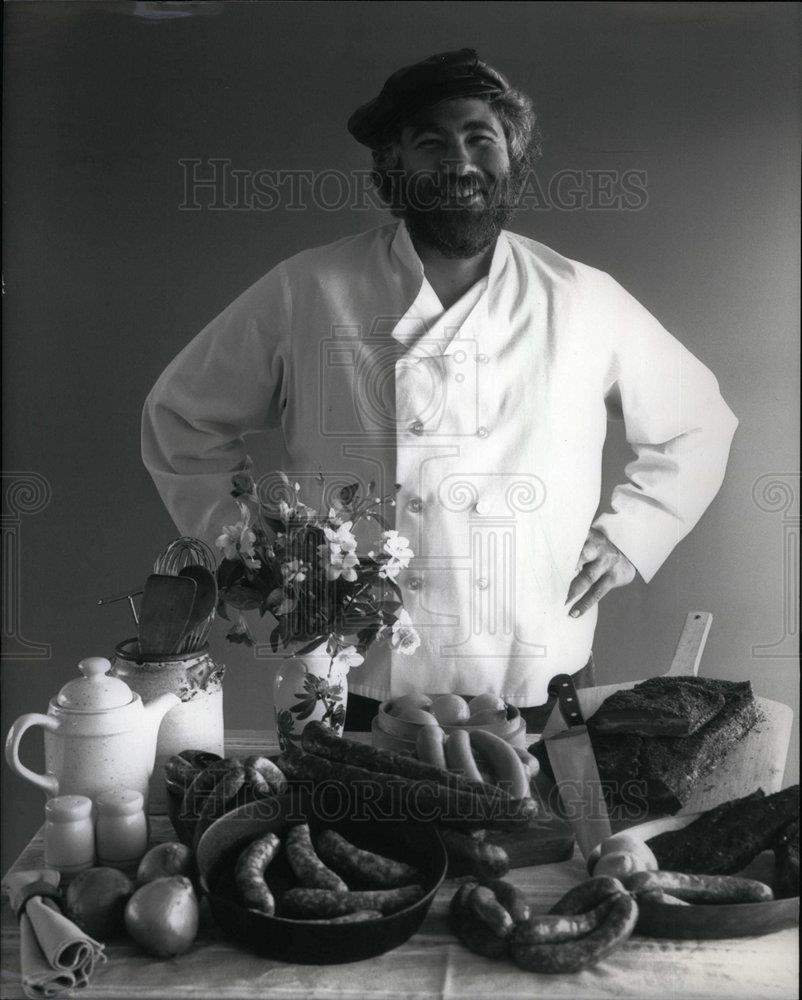 1990 Press Photo Bruce Aidells Chef - DFPD17191 - Historic Images