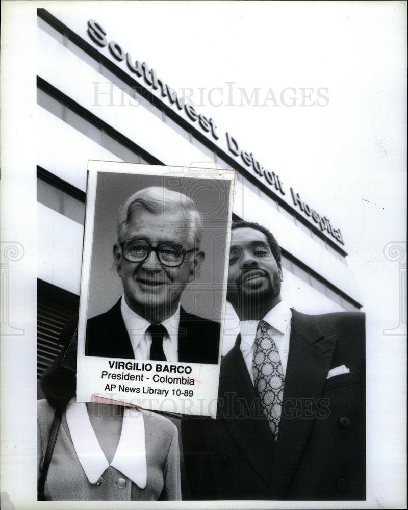 1993 Press Photo Virgilio Vargas politician diplomat - DFPD19367 - Historic Images