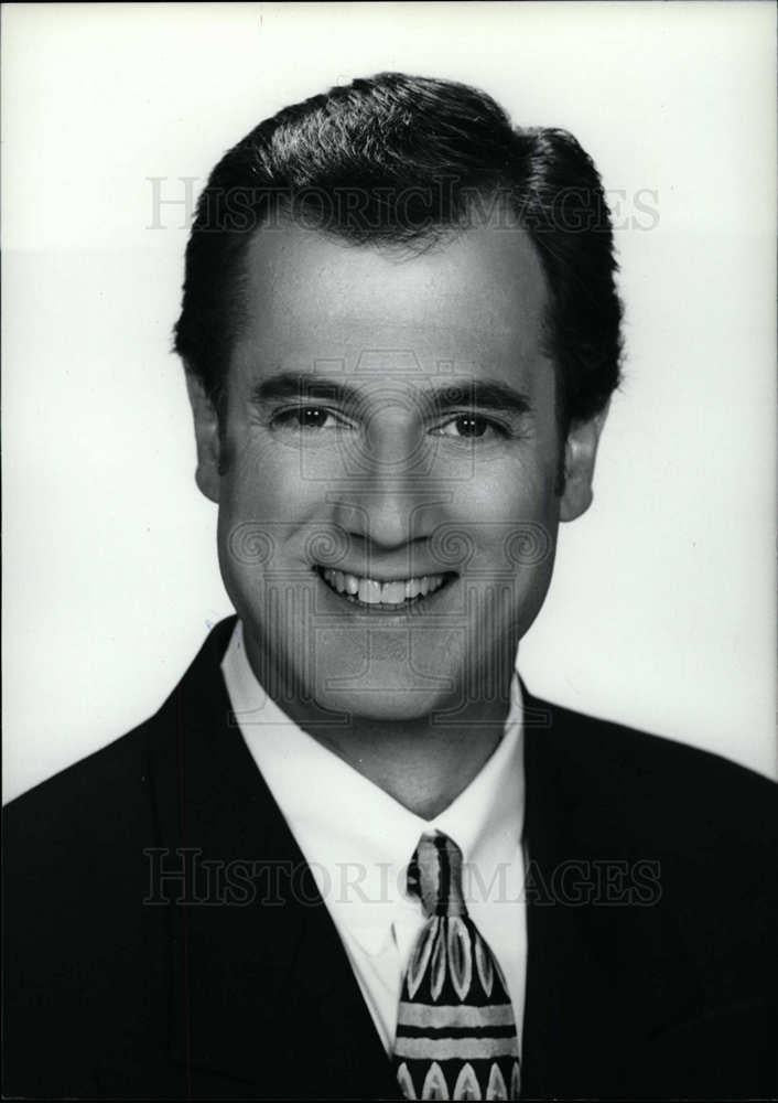 1999 Press Photo Dan Miller TV sportscaster talk show - dfpd41701 - Historic Images