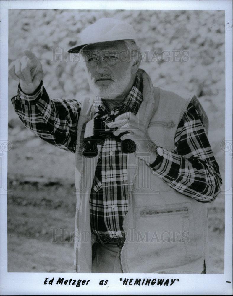 1990 Press Photo Ed Metzger Actor - DFPD11393 - Historic Images