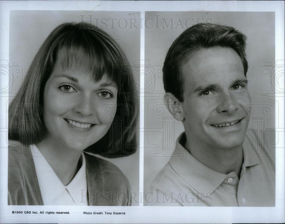 1993 Press Photo Peter Scolari Actor Family Album - DFPD69989 - Historic Images