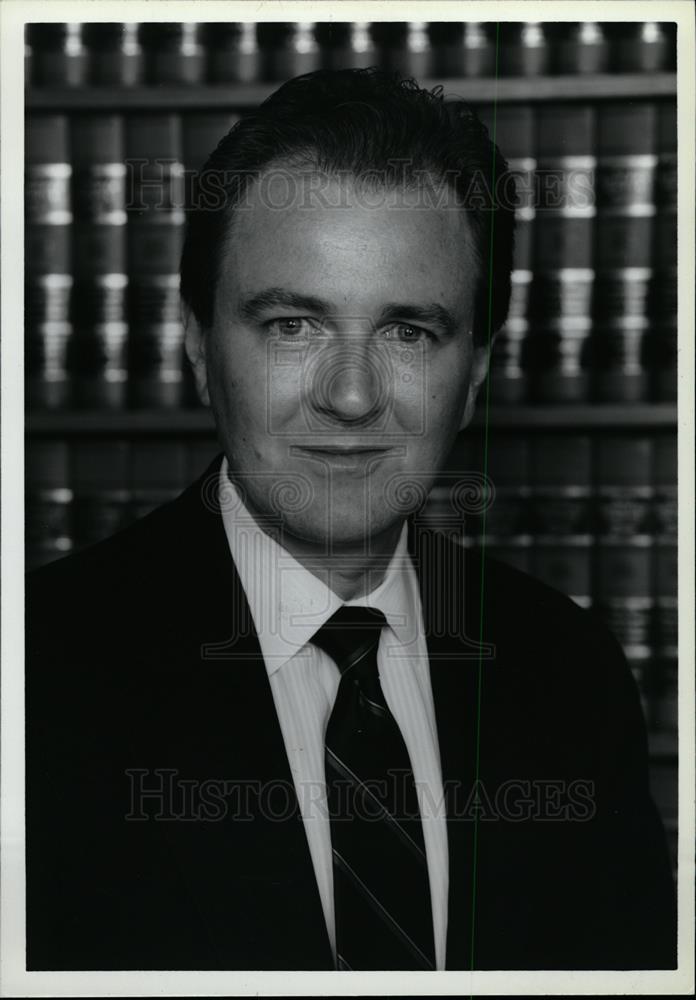 1992 Press Photo John William Callahan Wayne Court - dfpd33501 - Historic Images