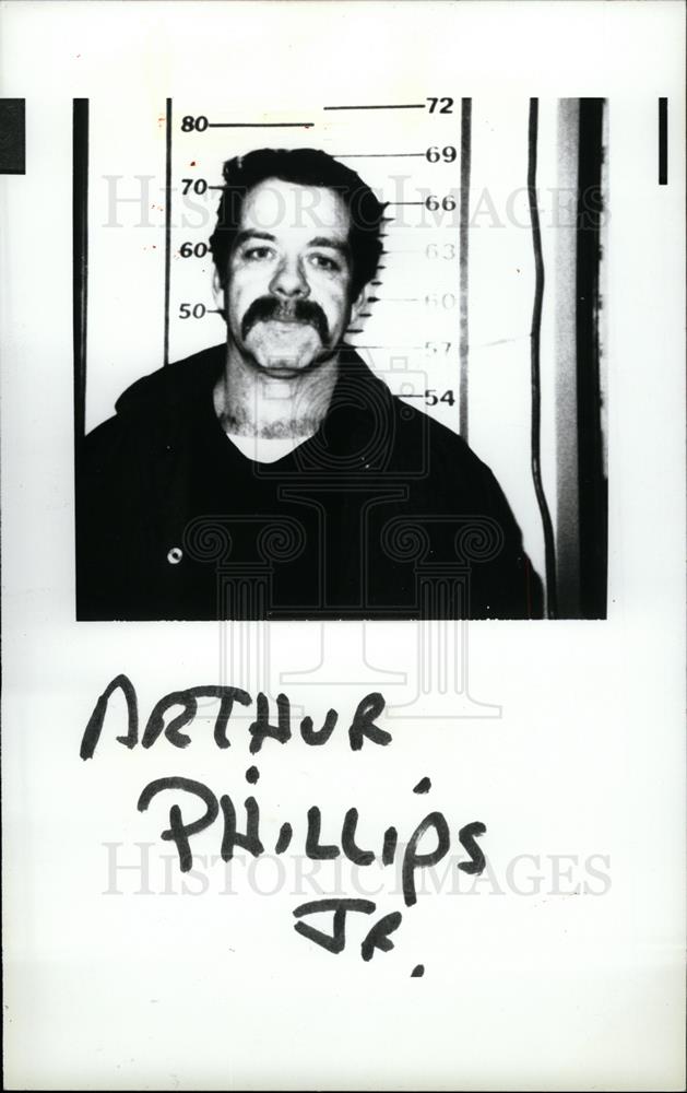 1992 Press Photo ARTHUR LAWRENCE PHILLIP JR. robbery - dfpd36917 - Historic Images