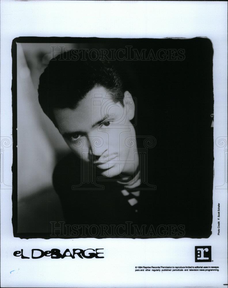 1995 Press Photo El DeBarge pop falsetto singer - DFPD13819 - Historic Images