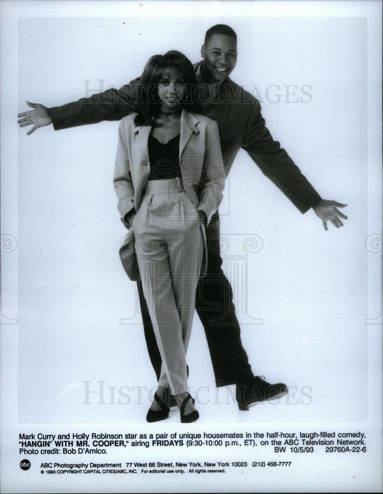 1994 Press Photo Mark Curry Holly Robinson ABC comedy - DFPD66669 - Historic Images