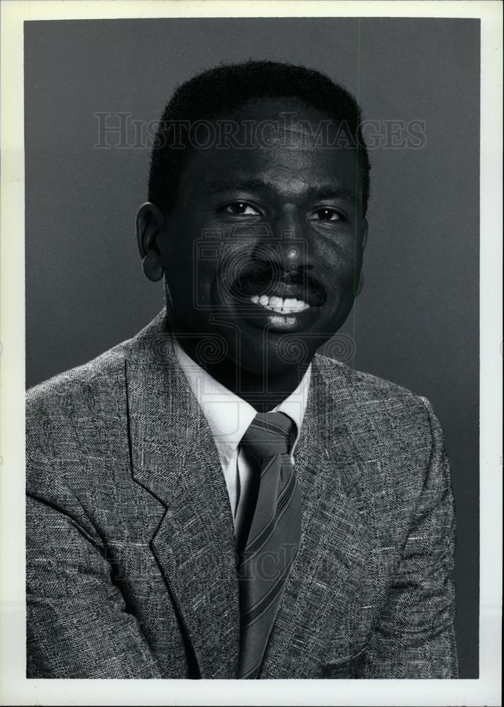 1992 Press Photo Melvin Epps Weathercaster - dfpd33691 - Historic Images