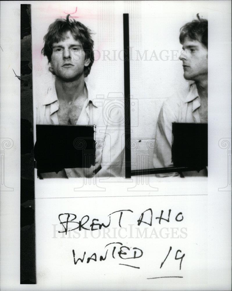 1991 Press Photo Brent William Aho Most Wanted - DFPD17163 - Historic Images