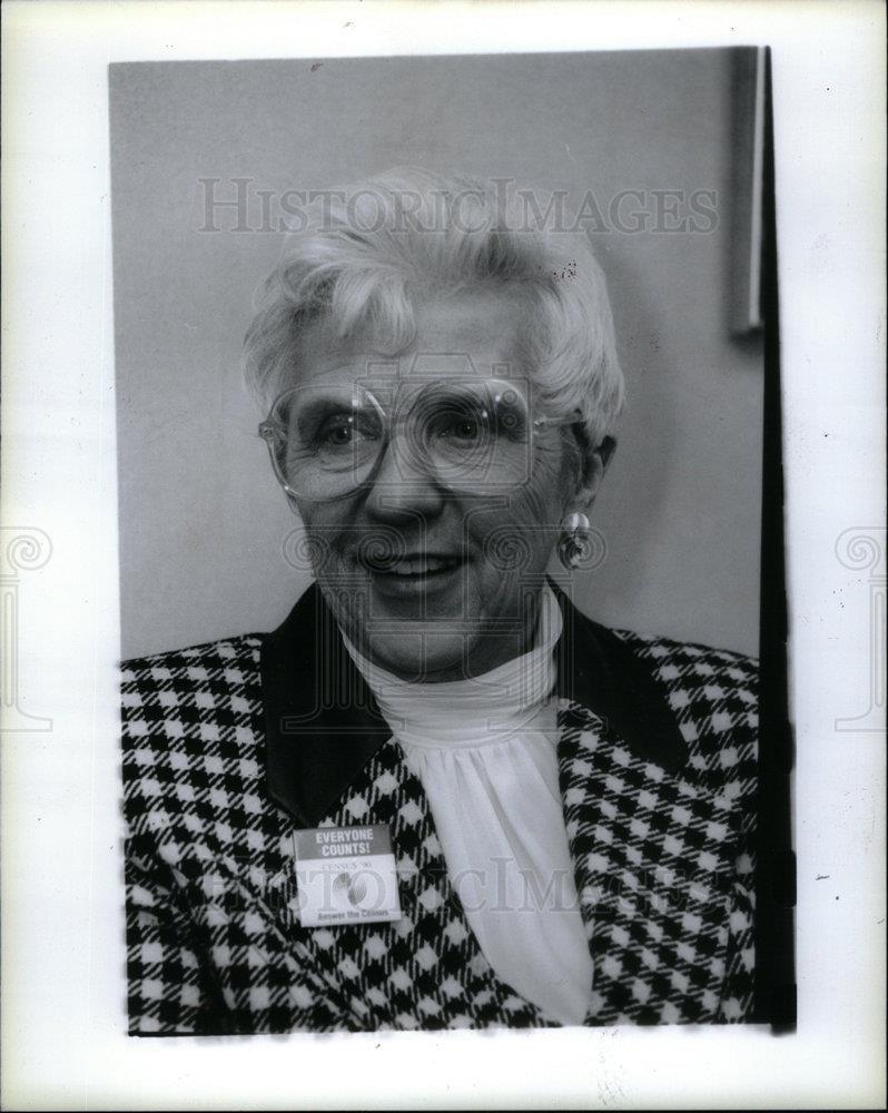 1994 Press Photo Barbara Bryant U.S. Census bureau - DFPD17903 - Historic Images