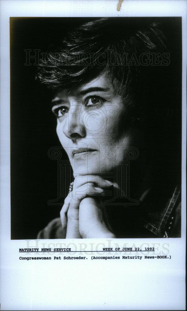 1993 Press Photo Patricia Schroeder American politician - DFPD09665 - Historic Images