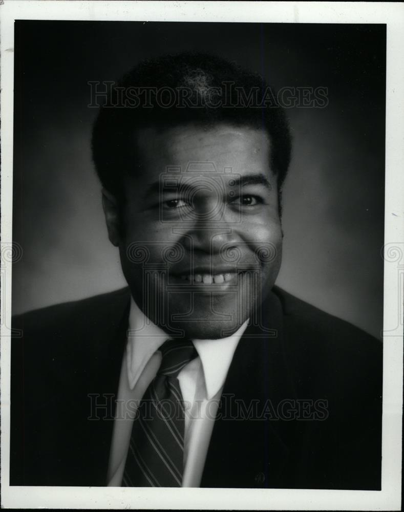 1992 Press Photo David Laster Coordinator Michigan - dfpd41253 - Historic Images