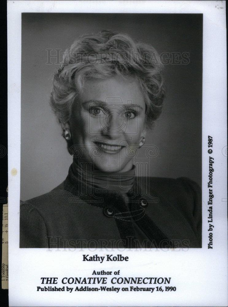 1990 Press Photo Kathy Kolbe Author - DFPD00367 - Historic Images
