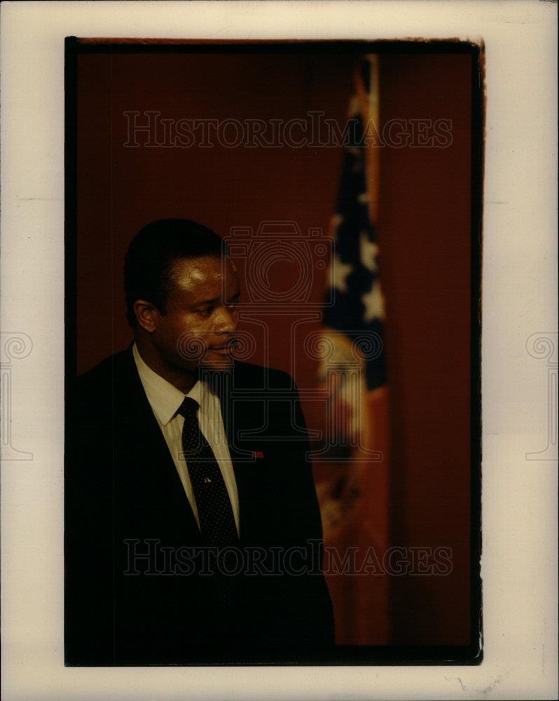 1990 Press Photo Adam Shakoor Judge - DFPD15257 - Historic Images