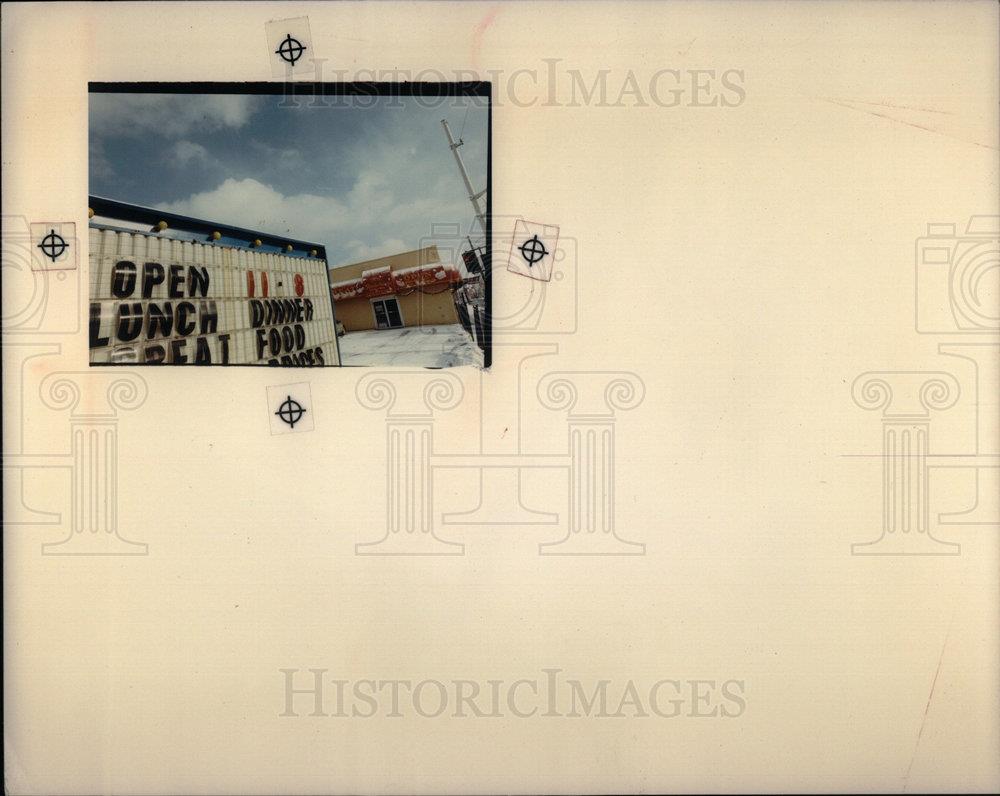 1991 Press Photo Puritan Linwood Funderburg restaurant - DFPD73443 - Historic Images