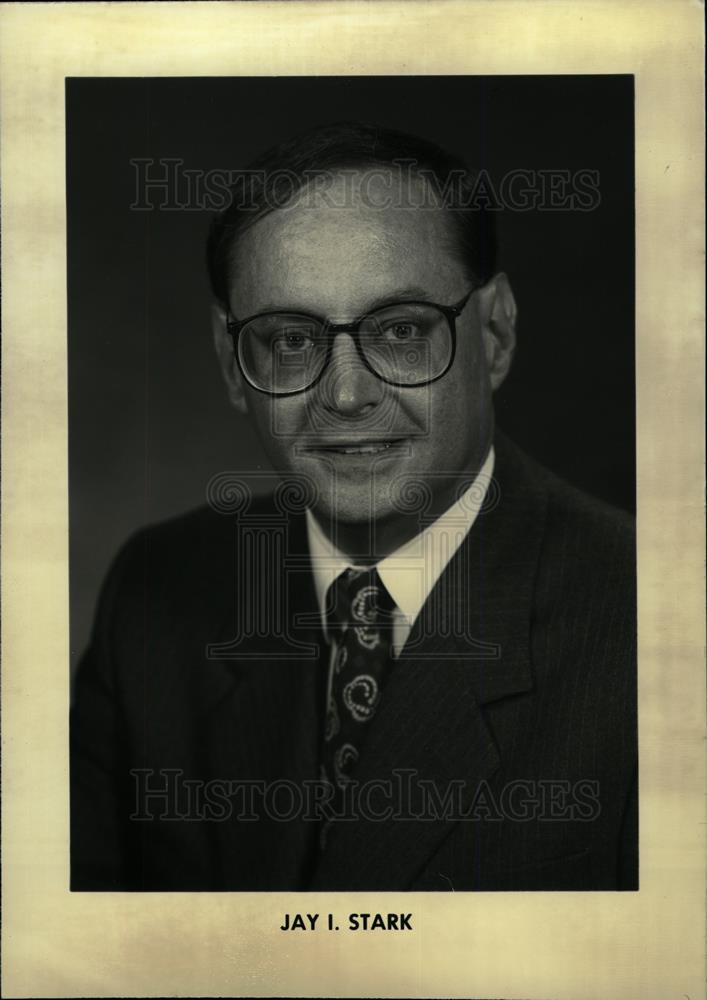 1990 Press Photo Jay I. Stark - dfpd41417 - Historic Images