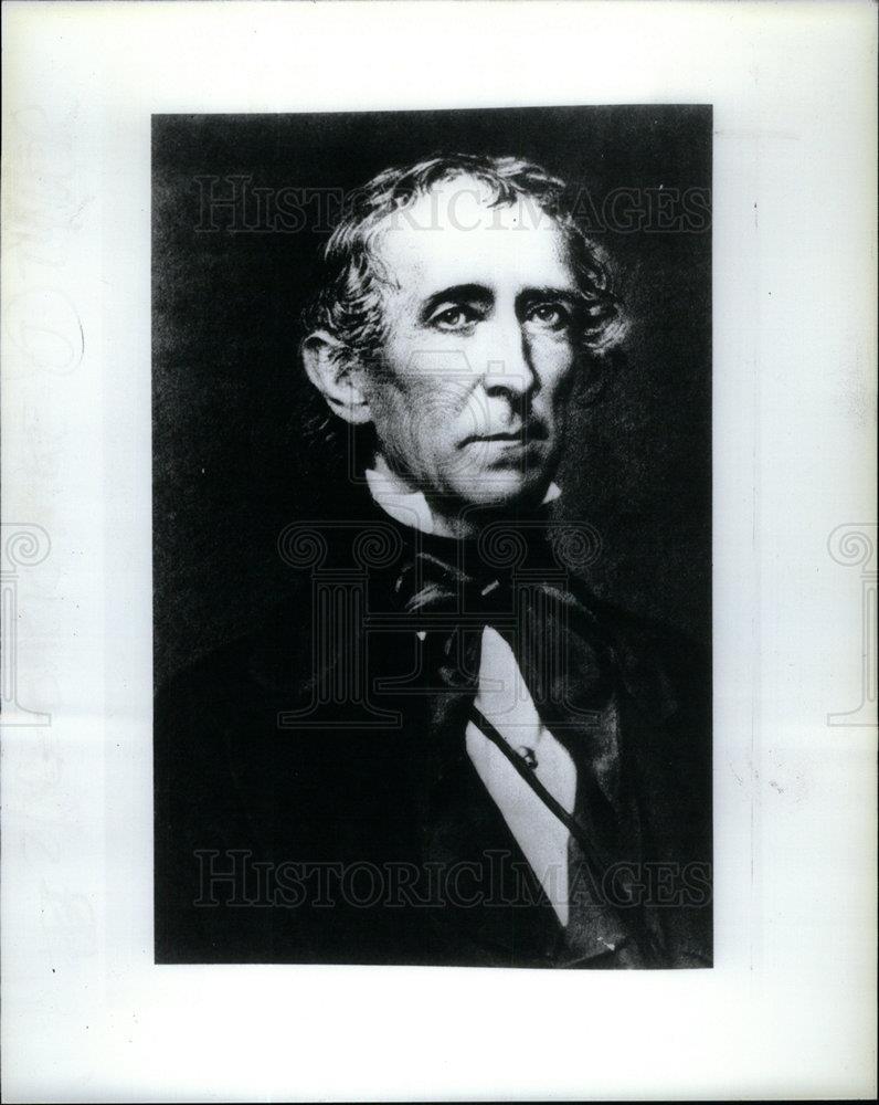 1993 Press Photo John Tyler President United States - DFPD08107 - Historic Images