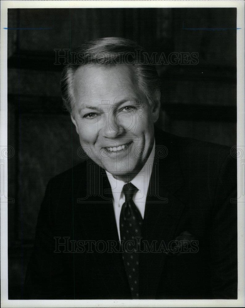 1995 Press Photo Mort Crim Anchor Channel 4 - DFPD67599 - Historic Images