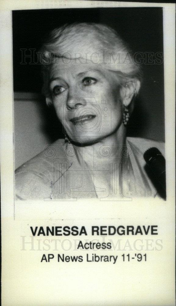 1991 Press Photo Vanessa Redgrave - DFPD19847 - Historic Images