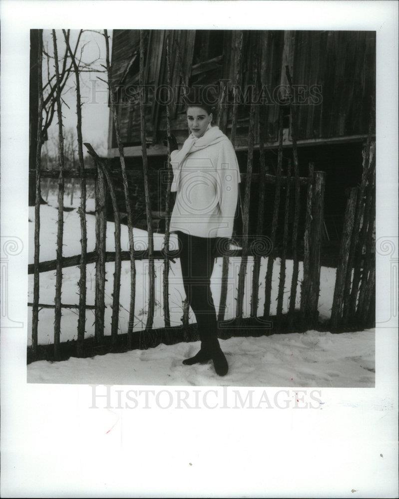 1991 Press Photo Tracy Reese Collection Sweater Trouser - DFPD20255 - Historic Images