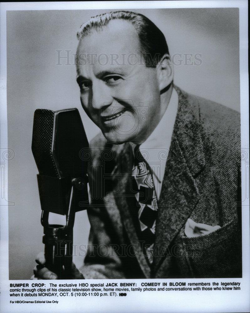 1992 Press Photo Jack Benny American comedian actor - DFPD63683 - Historic Images