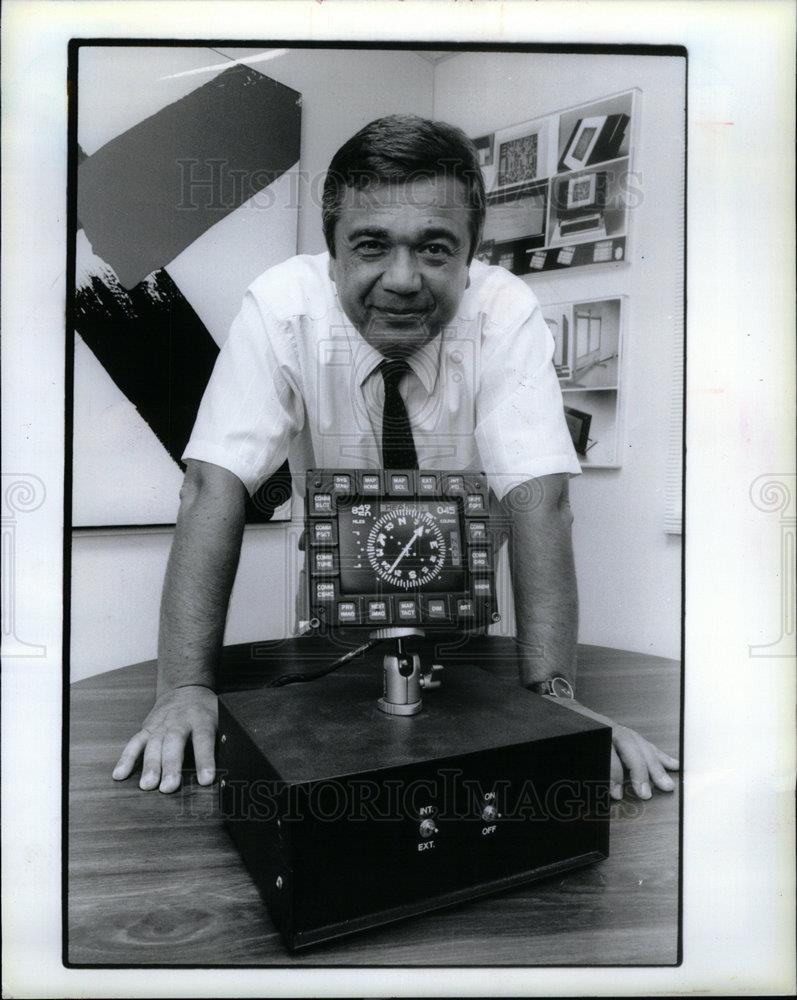 1991 Press Photo Dr. Zvi Yaniv President and CEO - DFPD14913 - Historic Images