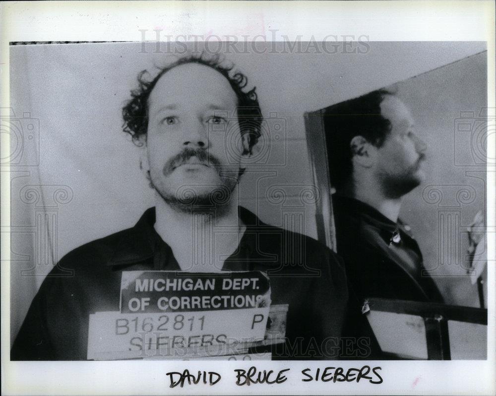 1992 Press Photo David Bruce Siebers Armed Robbery - DFPD69057 - Historic Images