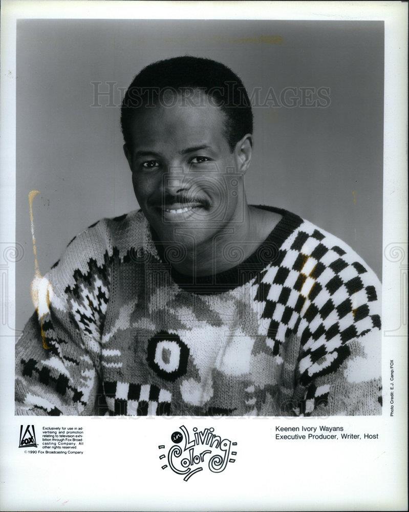 1990 Press Photo Keenen Ivory Wayans Actor Comedian - DFPD23051 - Historic Images