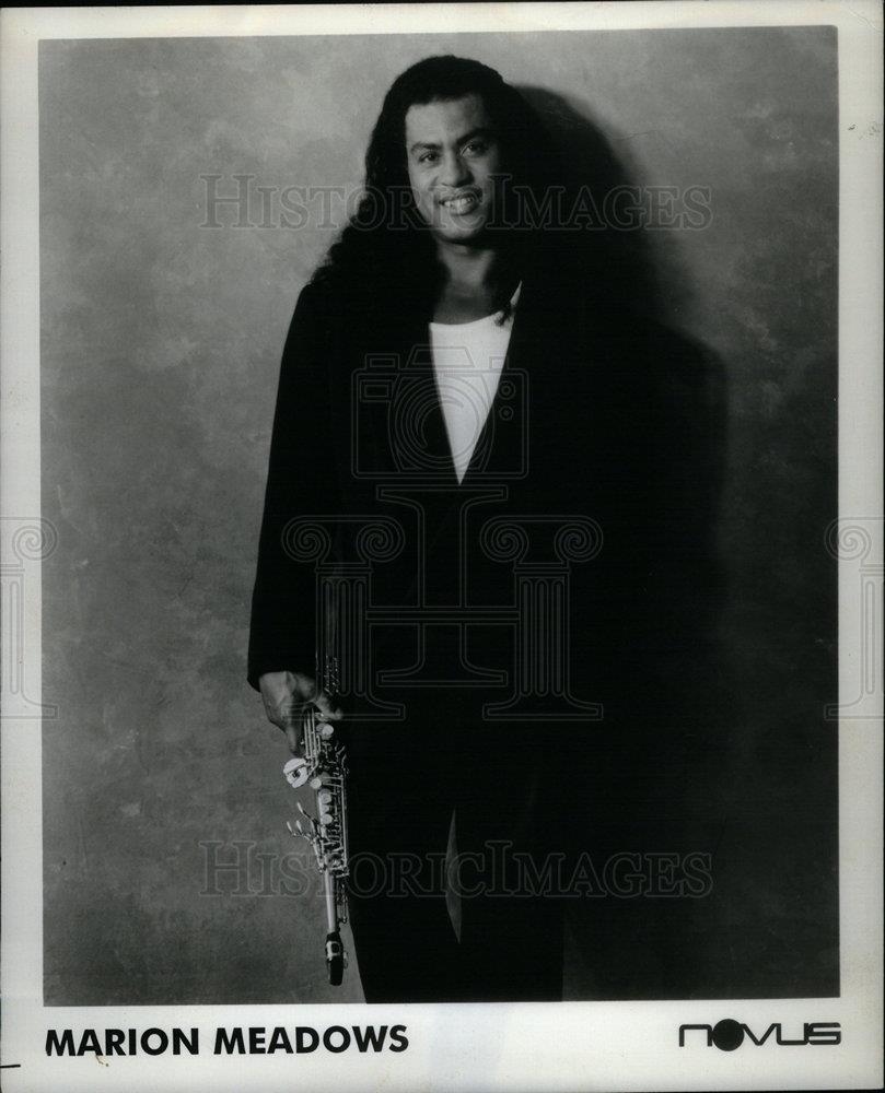 1993 Press Photo Marion Meadows Saxophonist Composer - DFPD11639 - Historic Images