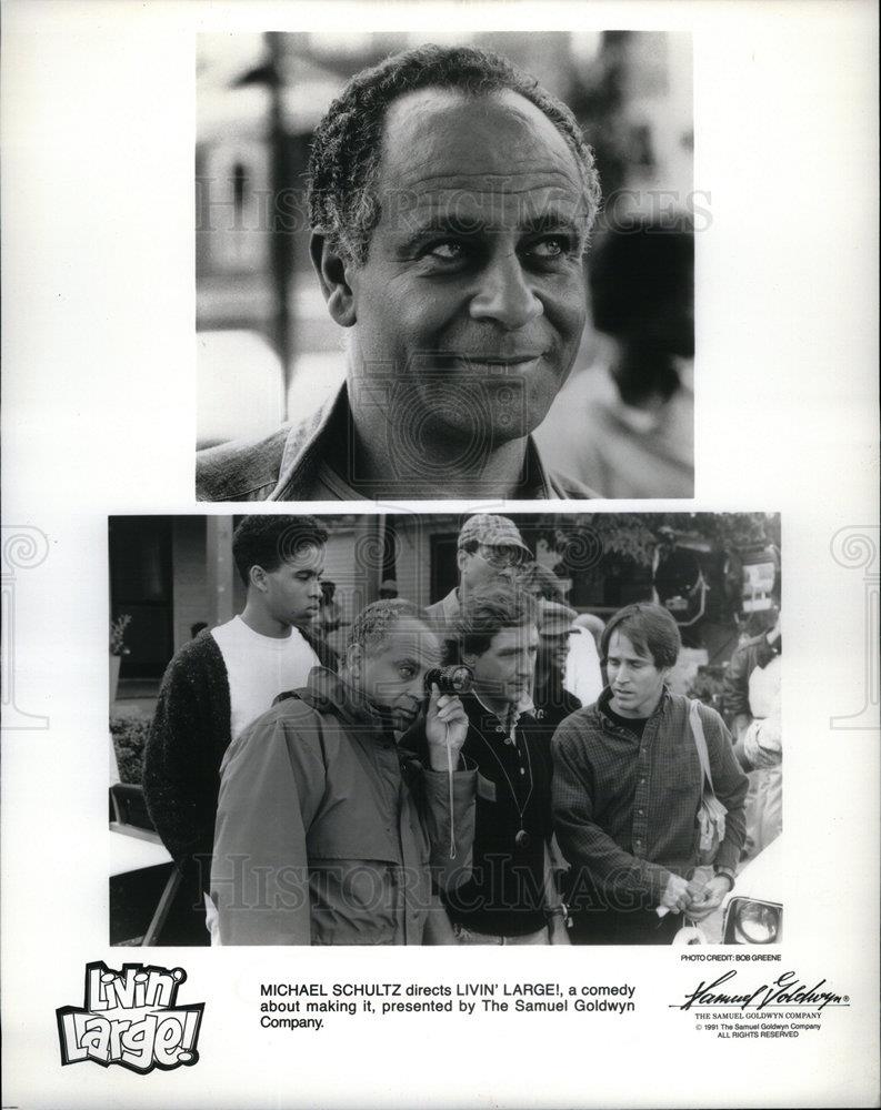 1991 Press Photo Michael Schultz director producer - DFPD09307 - Historic Images