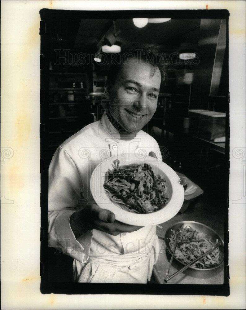 1990 Press Photo Jim Boyle Chef One23 Grosse Pointe - DFPD53471 - Historic Images