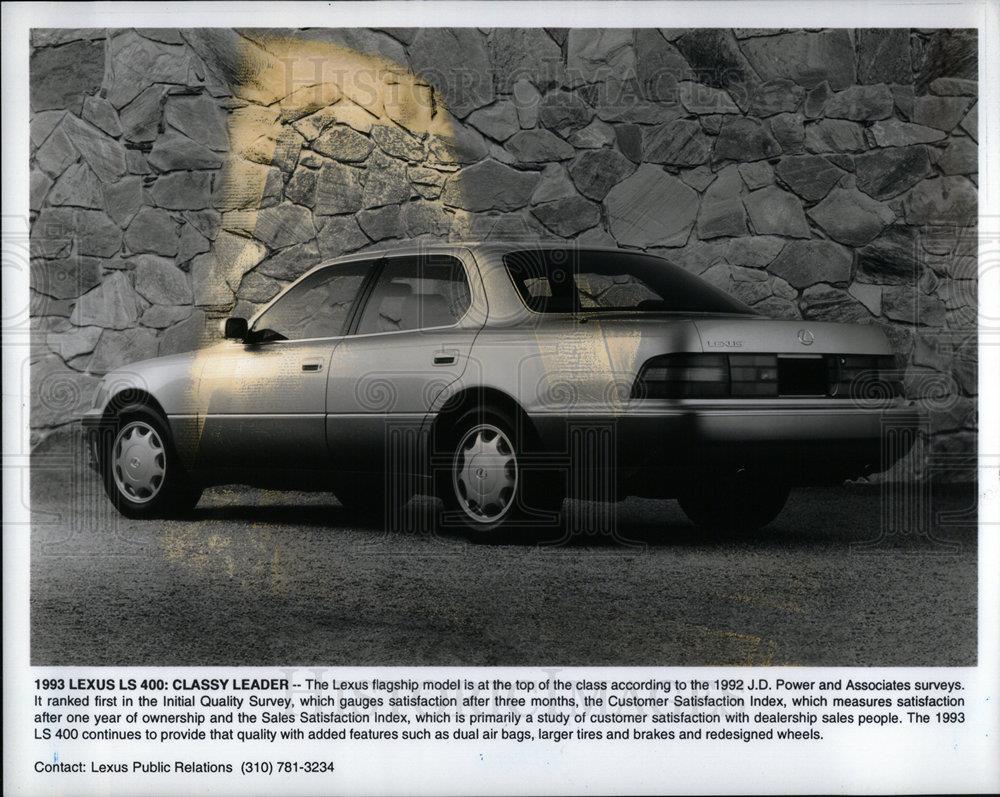 1993 Press Photo 1993 Lexus LS 400 - DFPD73245 - Historic Images