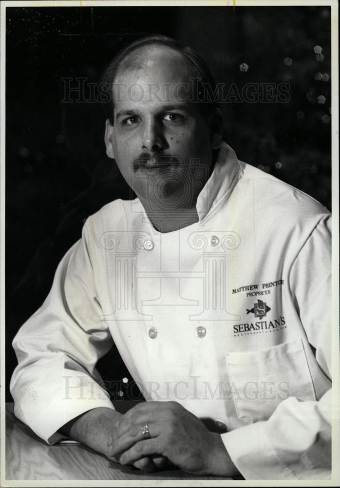 1993 Press Photo Mathew Prentice President Unique - dfpd36401 - Historic Images