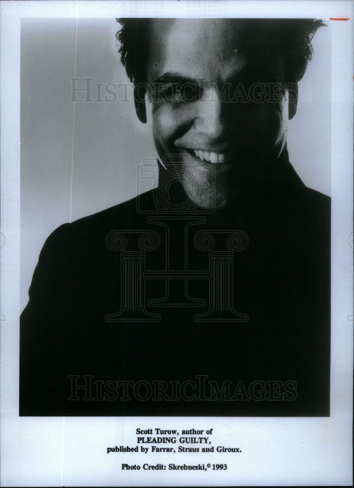 1998 Press Photo Scott Turow Author Pleading Guilty - DFPD09073 - Historic Images