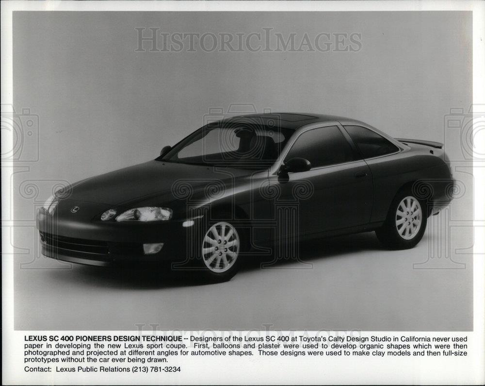 1991 Press Photo Lexus automobiles - DFPD73261 - Historic Images