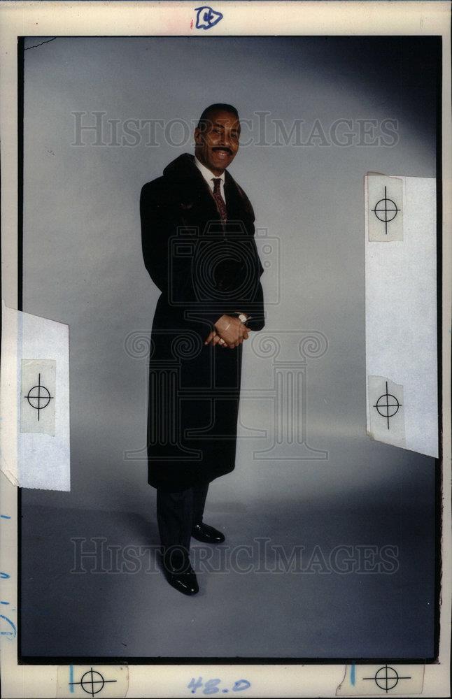 1992 Press Photo Lem Barney Football - DFPD18973 - Historic Images