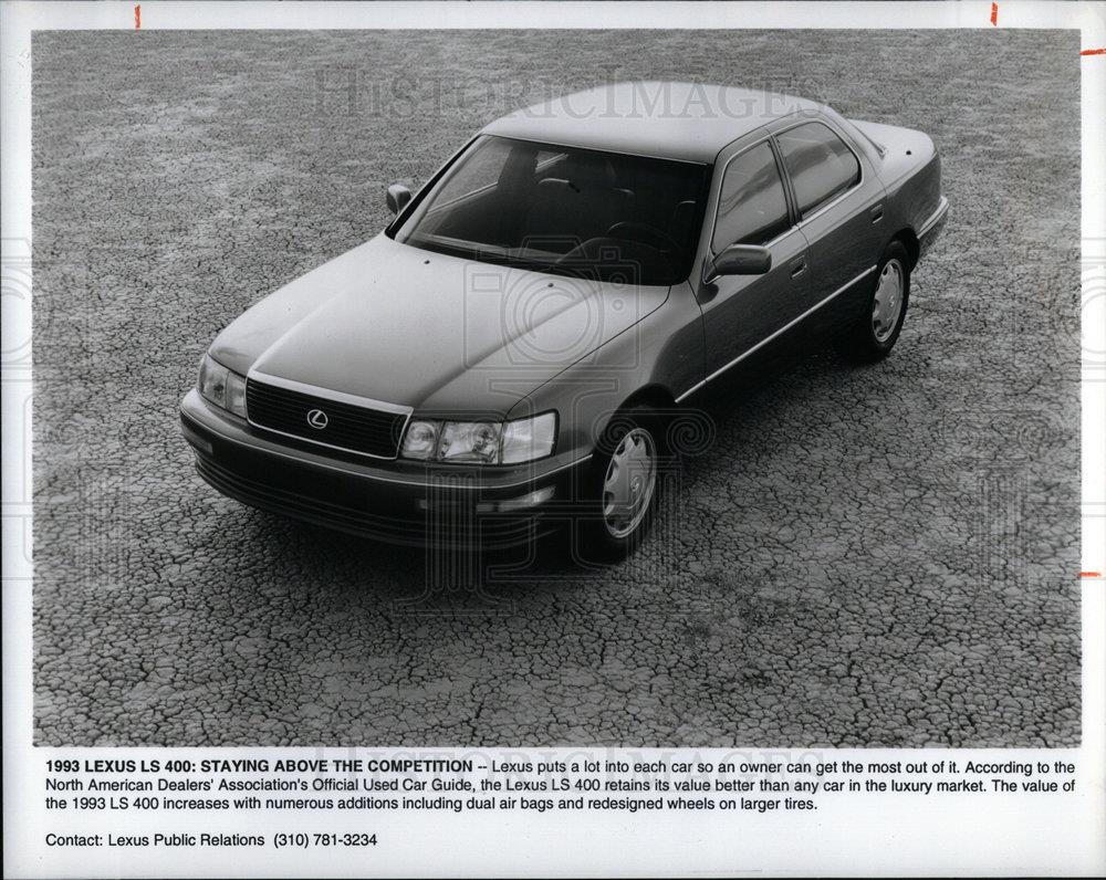 1993 Press Photo Lexus LS 400 1993 - DFPD73241 - Historic Images